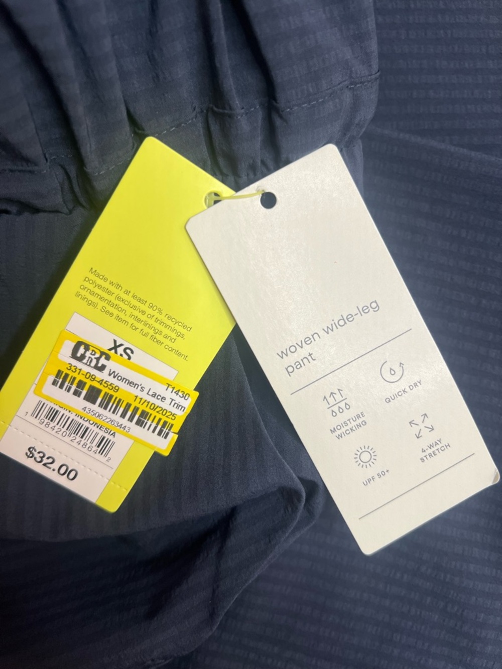 All in Motion NWT Woven Wide Leg Pant XS - Picture 5 of 6